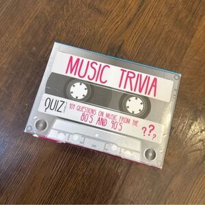 Music Trivia Card Game